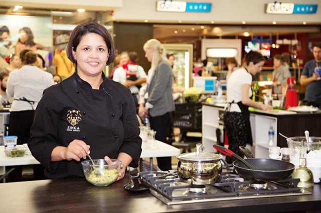 Farah Barry from Singa Lodge in Summerstrand was the guest chef for cook-off number two last weekend.